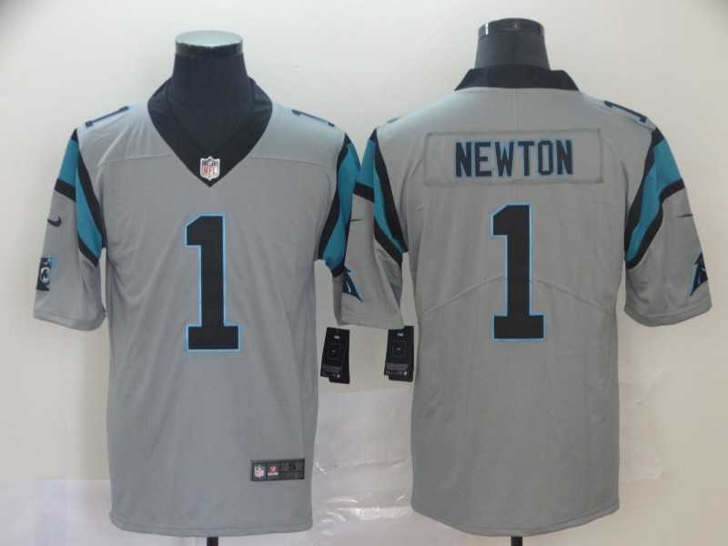 Nike Panthers 1 Cam Newton Silver Inverted Legend Limited Jersey,We sell and wholesale Nike Panthers 1 Cam Newton Silver Inverted Legend Limited Jersey on line form chian!